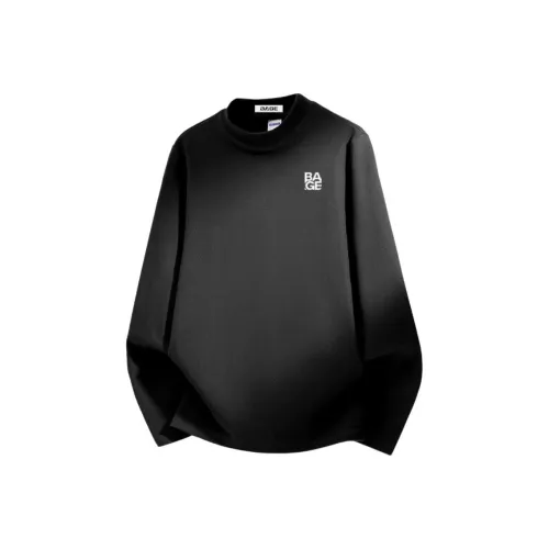BAGE Длинный рукав Т-рубашка Унисекс