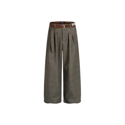 W7H1 Коричневый Унисекс Костюм Брюки