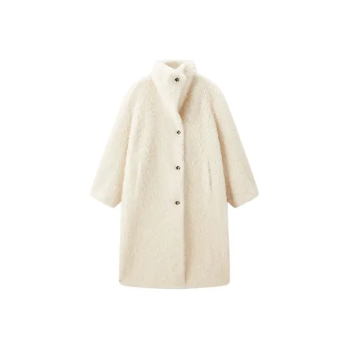 PEACEBIRD Mist Белый Женский Мех