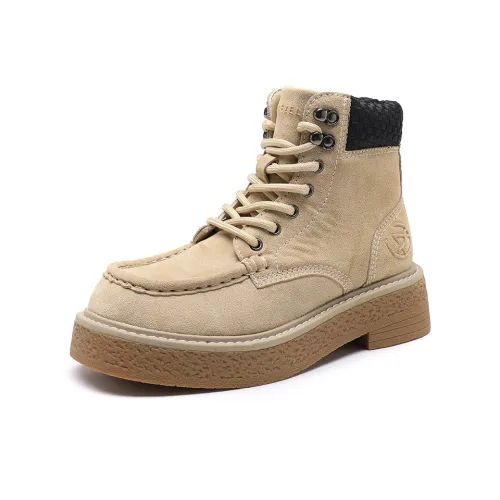 HD Желтые Ботинки Короткий Мартин Ботинок Мужской