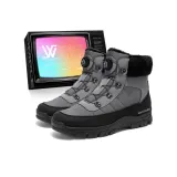 Серый с флисовой подкладкой