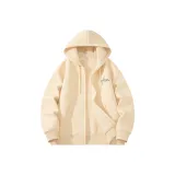 [Термический Шерпа] Светлый Бежевый (Свет и Тень Логотип на Груди на Кончиках Ручка)