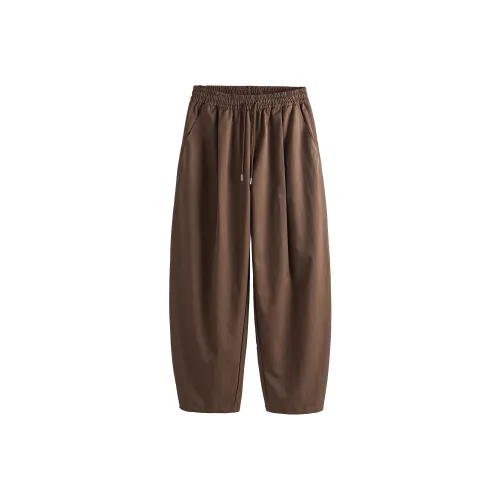 GOODFIGHT Кофейный Унисекс Повседневные Штаны