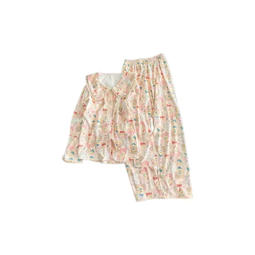 ЮЙЧЖАОЛИНЬ Pajama Комплект Осенний и Зимний Женский