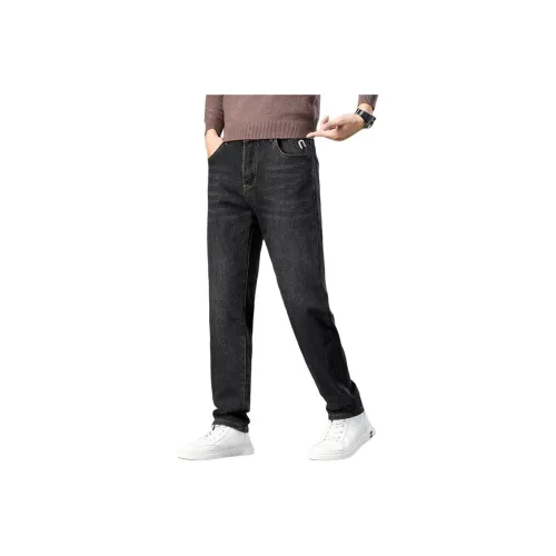 Tonlion Черные Унисекс Джинсы