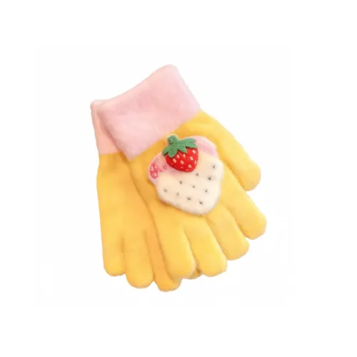 DIAOYUXIONG Замша Бархат Вязаные Перчатки Детские