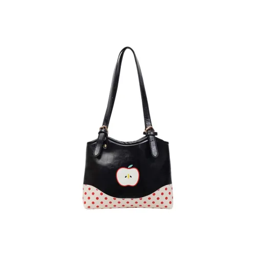 Juju Jimmy ПУ (полиуретан) Сумка через плечо Стандартная Женская Черная