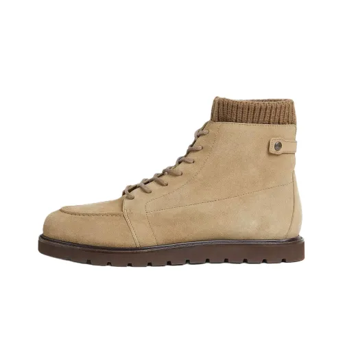 Loro Piana Verbier Walk Ботильоны Мужской Коричневый