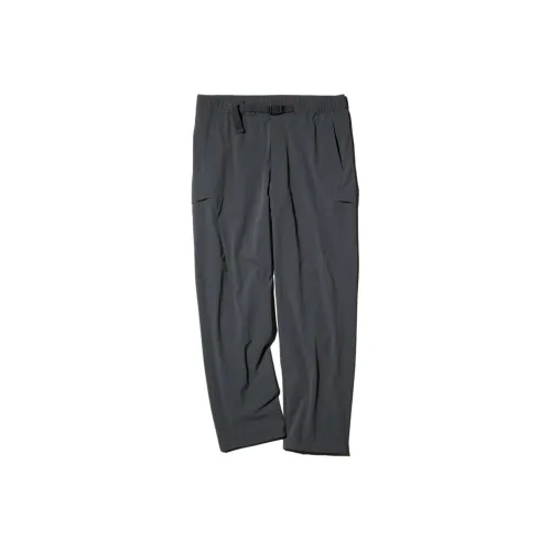 UNIQLO Темно-серые мужские повседневные штаны