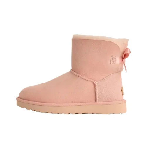 UGG Bailey Bow Mini II Short Snow Boots Women's Pink