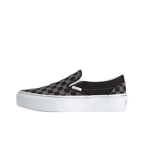 Vans CLASSIC Slip-On Скейтборд Кроссовки Унисекс Черный