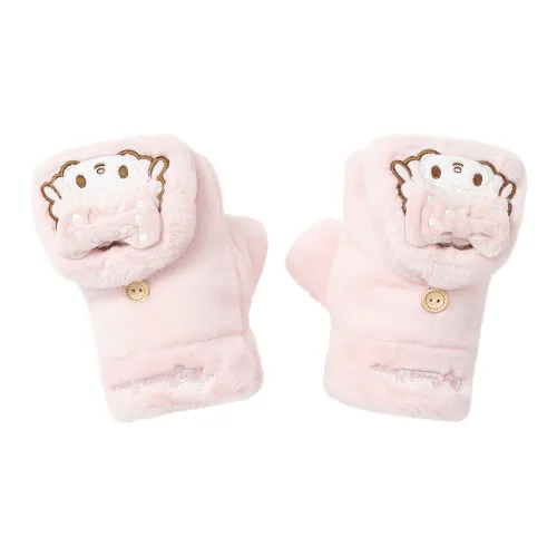Sanrio Piano Полиэстер Трикотаж Перчатки Женские