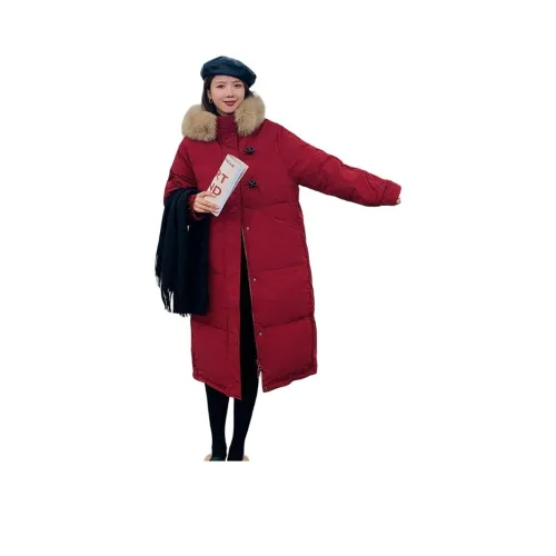 RDRE Красный Женский Пуховик