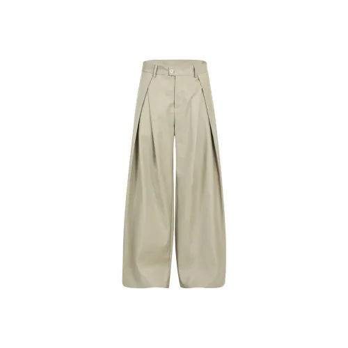 JZWSTUDIO Абрикос Унисекс Повседневные Штаны