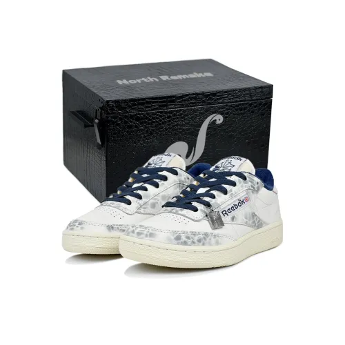 REEBOK CLUB C 85 VINTAGE Устойчивые к истиранию низкие скейтбордические кроссовки унисекс белые