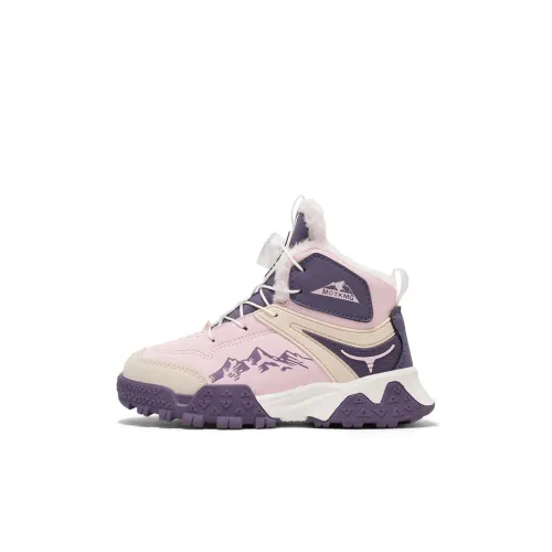 Garfield Термический Поддержка Легкий Амортизация Водонепроницаемый Противоскользящий Анти-KICK MID Верх Снежные ботинки Детские