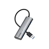 USB Металл Версия | USB 3,0 X 4+Тип-C Питание, 0,25м