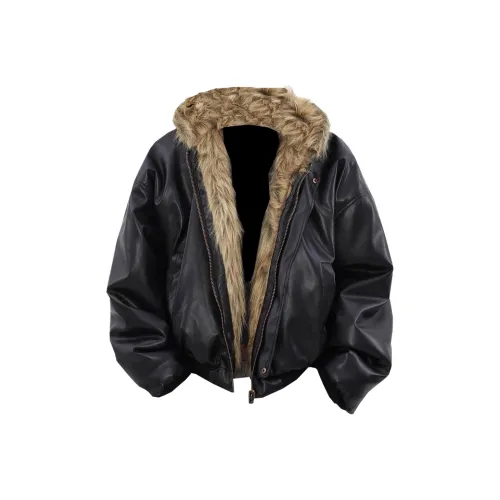 Fakeyoung Хлопковый пуховик пальто унисекс