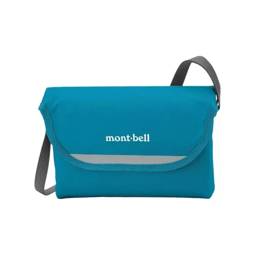 MONTBELL 1,4L Туристические сумки Нейлон Павлин Синий Унисекс