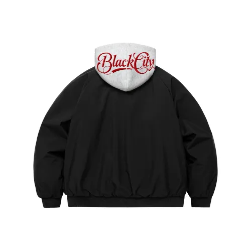 BLACK CITY Бейсбольная куртка Унисекс