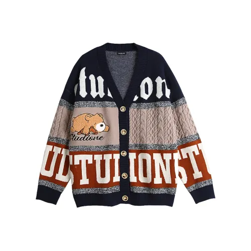 NICEAMOLA Темно-синие женские свитеры