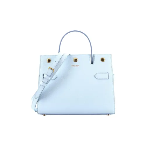 Burberry Сумка Title Миниатюрного Размера Кожаные Ручки Регулируемый Съемный Наплечный Ремень 2 Внутренних Кармана На Молнии, 2 Внутренних Дополнительных Отделения