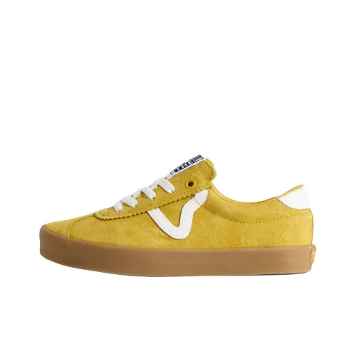 VANS Sport Low Топ Скейтборд Кроссовки Унисекс Желтый Белый