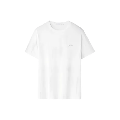 HLA Натуральный Белый Узор 76 Мужская T-Рубашка