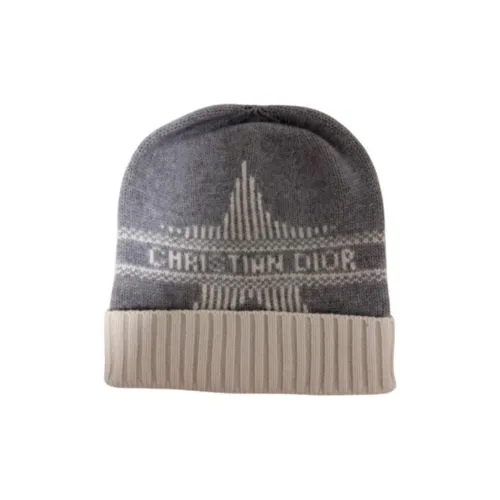 DIOR Шерсть Бини Унисекс Легкий Серый