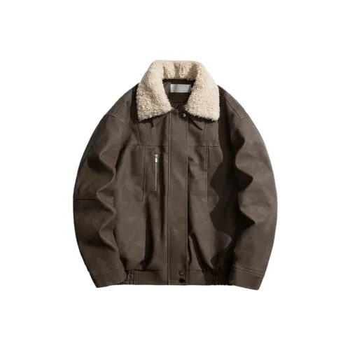 A02 Кофейный Унисекс Пуховики