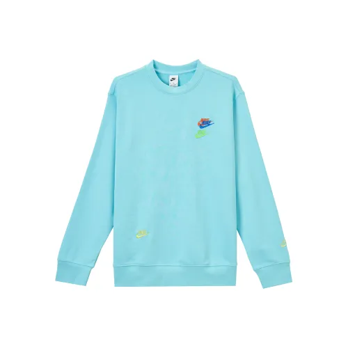 NIKE Синий Унисекс Свитшоты