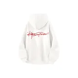 Белый-Красный (Без ремня) [С флисовой подкладкой]