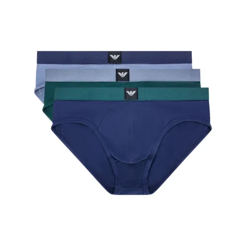 EMPORIO ARMANI Fw25 Трусики-бикини Мужской 3 упаковки