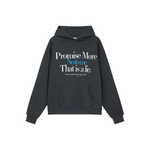 KYKW Темно-серый унисекс свитшоты