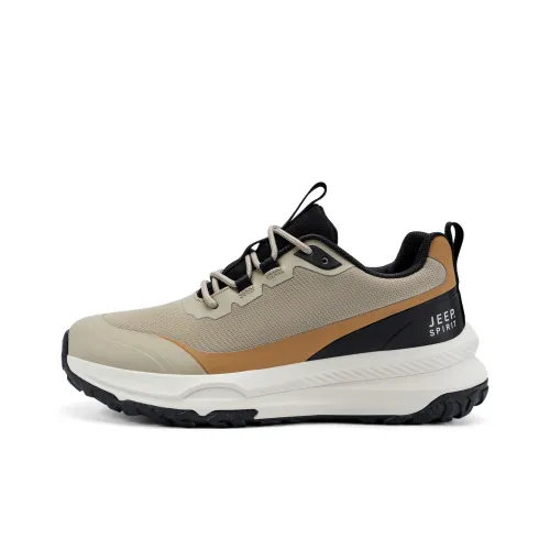JEEP SPIRIT Outdoor Commute Амортизация Дышащий Легкий Увеличение Высоты Отскок Низкий Топ Повседневная Обувь Мужская