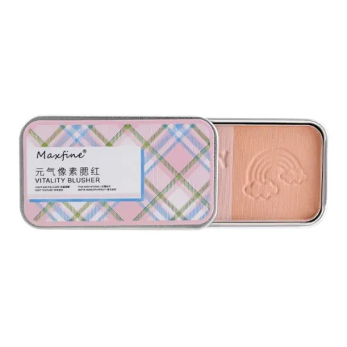 MAXFINE Свежий вид Пиксель Румяна Блестящий Финиш Уход за кожей Естественный Маскирующий Матовый