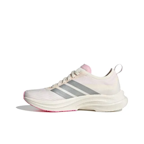 Adidas Moveboost Поддерживающие и Эластичные Повседневные Беговые Кроссовки Женские Бежево-Розовые