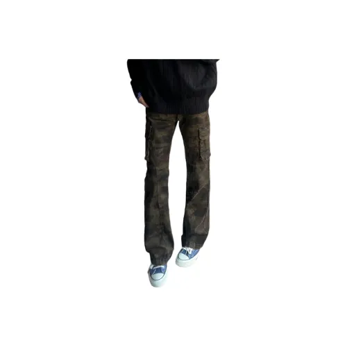 GMTK Камуфляж Коричневый Цвет Мужские Джинсы