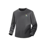 [Термический Флис Утолщенный] Серый (Логотип на груди с изображением собаки Cool)