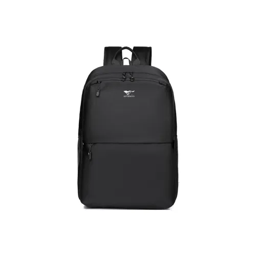 SEPTWOLVES Ткань Рюкзак Стандартный Мужской Черный