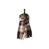 Кофейный Бежевый Двойной Линия Клетка