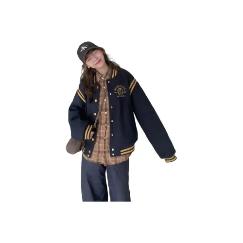 RDRE Темно-синий синий унисекс пуховики