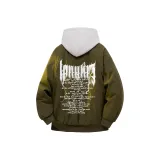 Армейский зеленый пиджак без подкладки