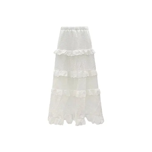 YGPRW Повседневный длинный юбка женский