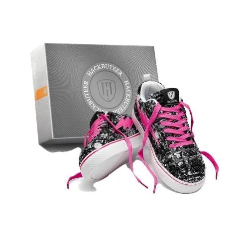 HACKBUTEER Низкие кроссовки для скейтбординга унисекс коробка включена