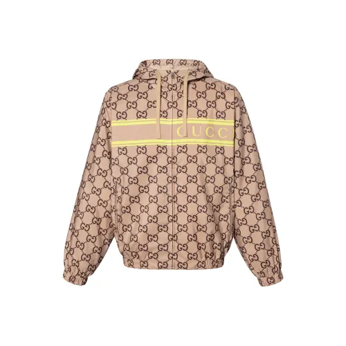 GUCCI Куртки и Пальто Мужской Бежевый