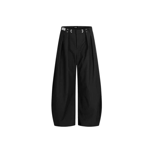 W7H1 Черный Унисекс Костюм Брюки