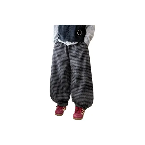 MUMUWU HOUSE Черные Детские Брюки