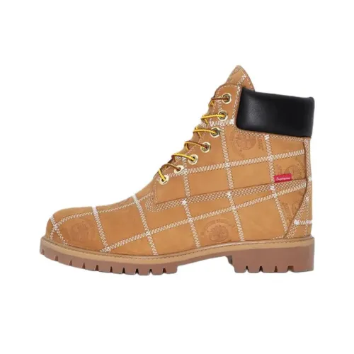 Supreme x Timberland PREMIUM Short Martin Boot Unisex Brown