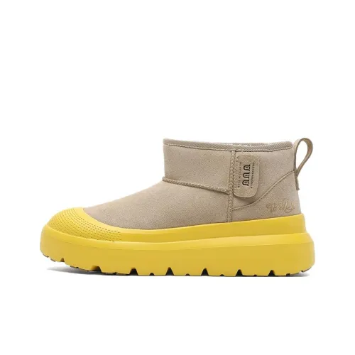 TFWLJ Термический Slip-resistant Короткие Снежные ботинки Унисекс